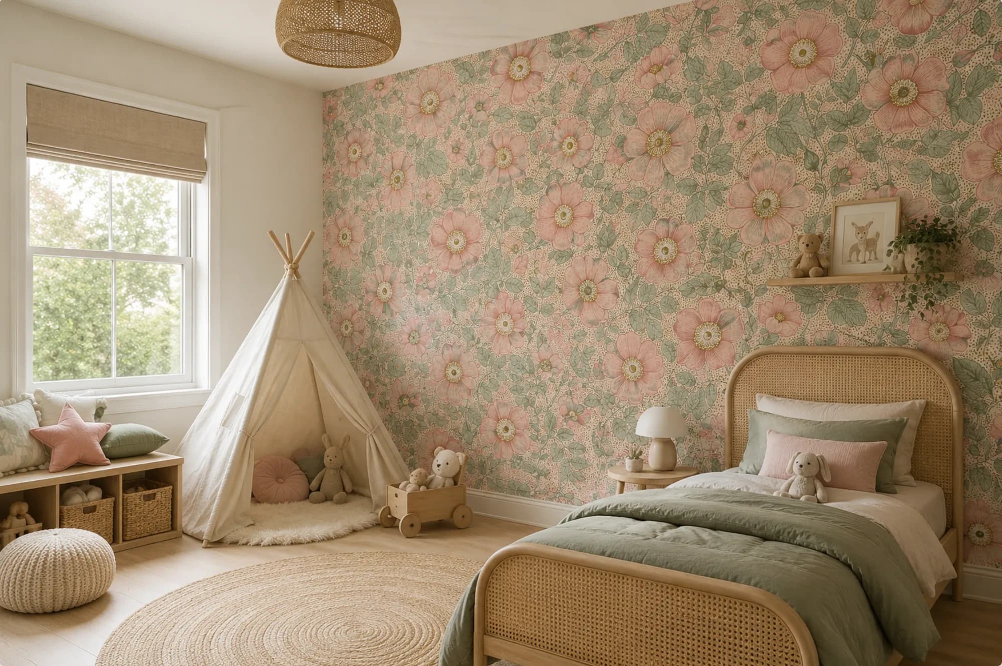 Blush Meadow Room