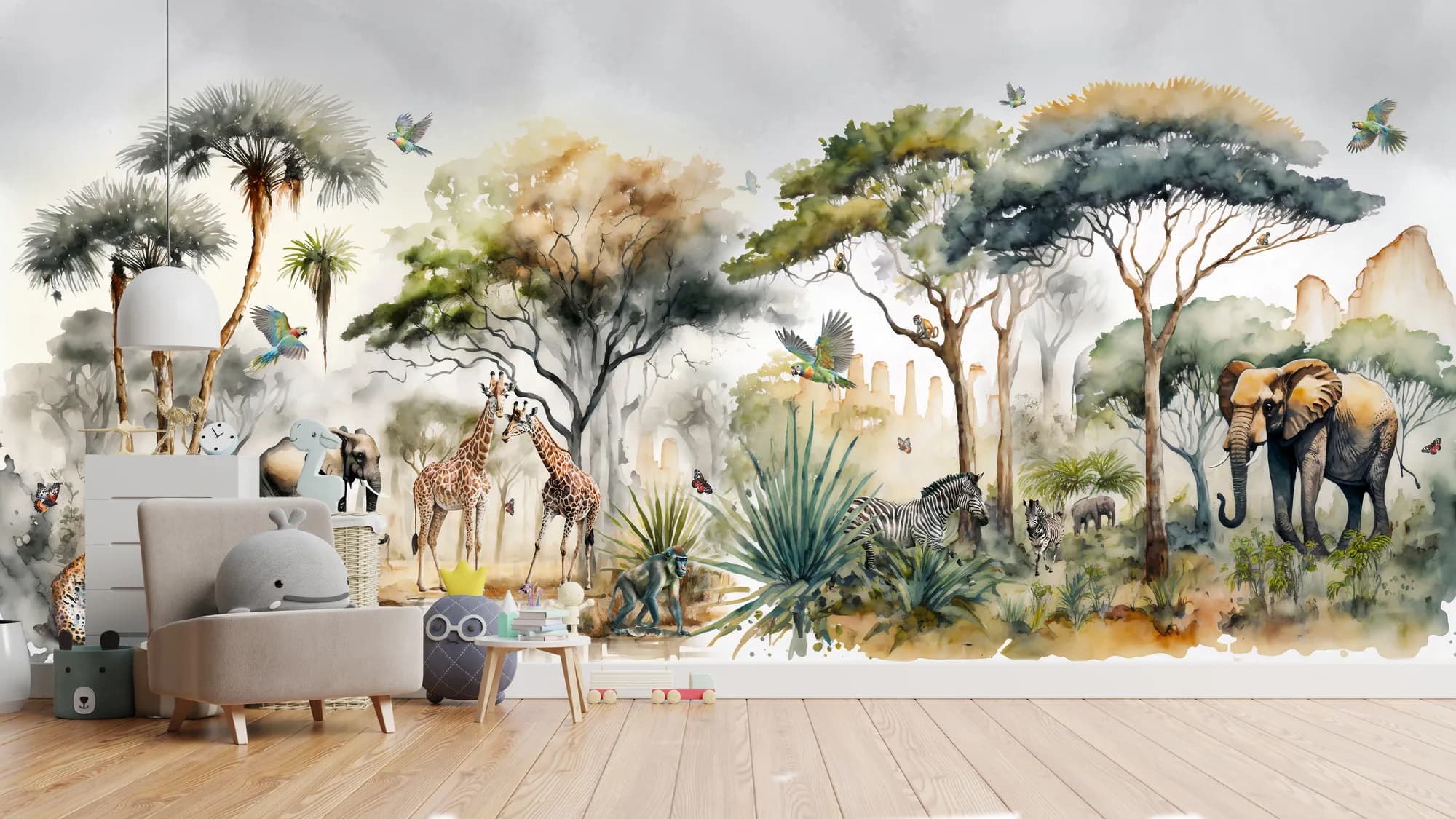 Savanna Watercolour